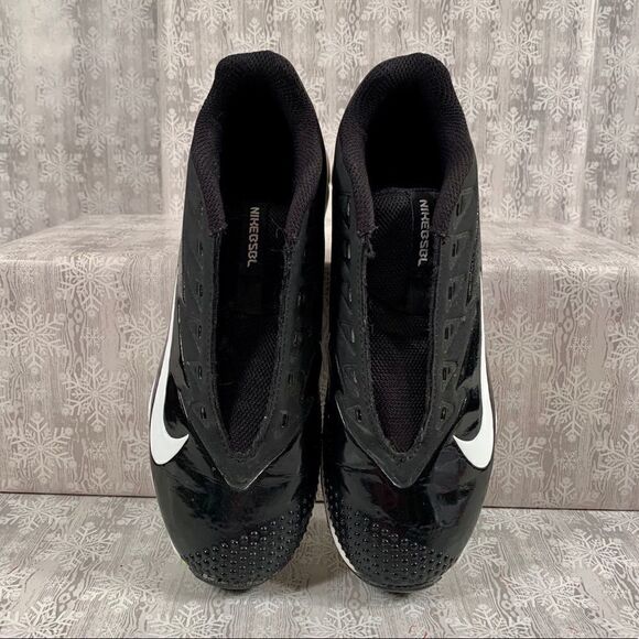 BLACK NIKE VAPOR SPIKES 3Y - Picture 2 of 5